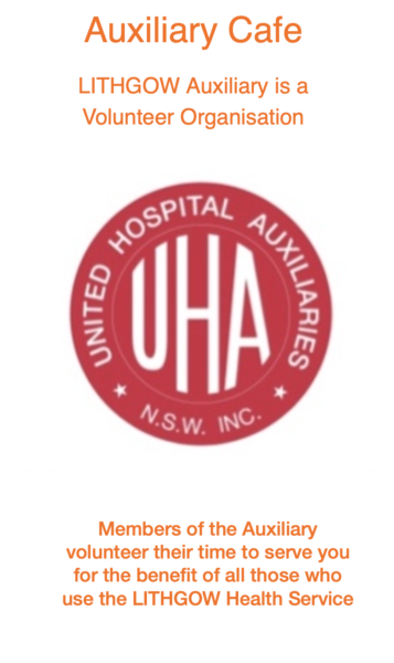 Lithgow United Hospital Auxilliary NSW - Hospital Cafe